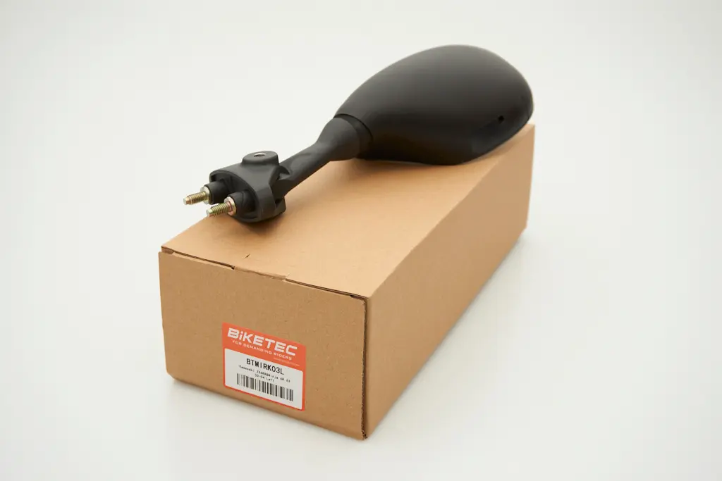 BIKETEC PARTS zrcátko KAWASAKI ZX 6R 03-04, ZX 6RR 03-04 levé (BIKETEC PARTS zrcátko KAWASAKI ZX 6R 03-04, ZX 6RR 03-04 levé)