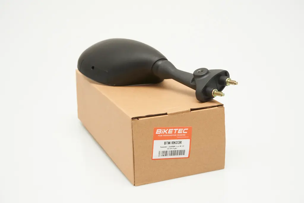 BIKETEC PARTS zrcátko KAWASAKI ZX 6R 03-04, ZX 6RR 03-04 pravé (BIKETEC PARTS zrcátko KAWASAKI ZX 6R 03-04, ZX 6RR 03-04 pravé)