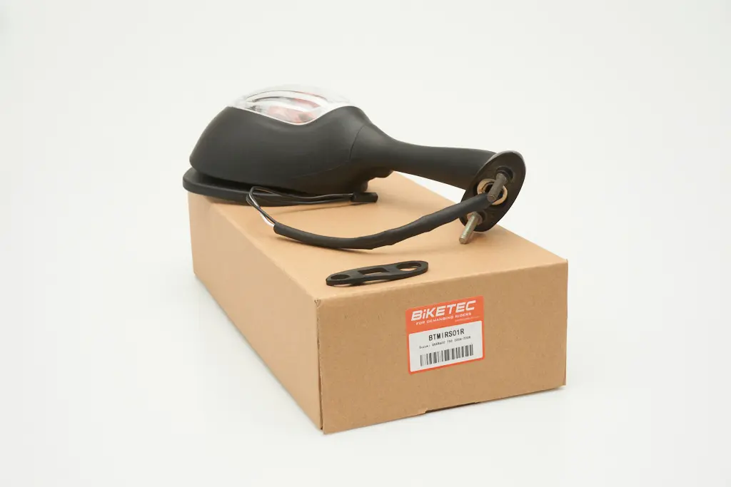 BIKETEC PARTS zrcátko SUZUKI GSX R 1000 (05-08), GSXR 600/750 (06-08) s blinkrem pravé (LS15R) (56500-41G21) (BIKETEC PARTS zrcátko SUZUKI GSX R 1000)