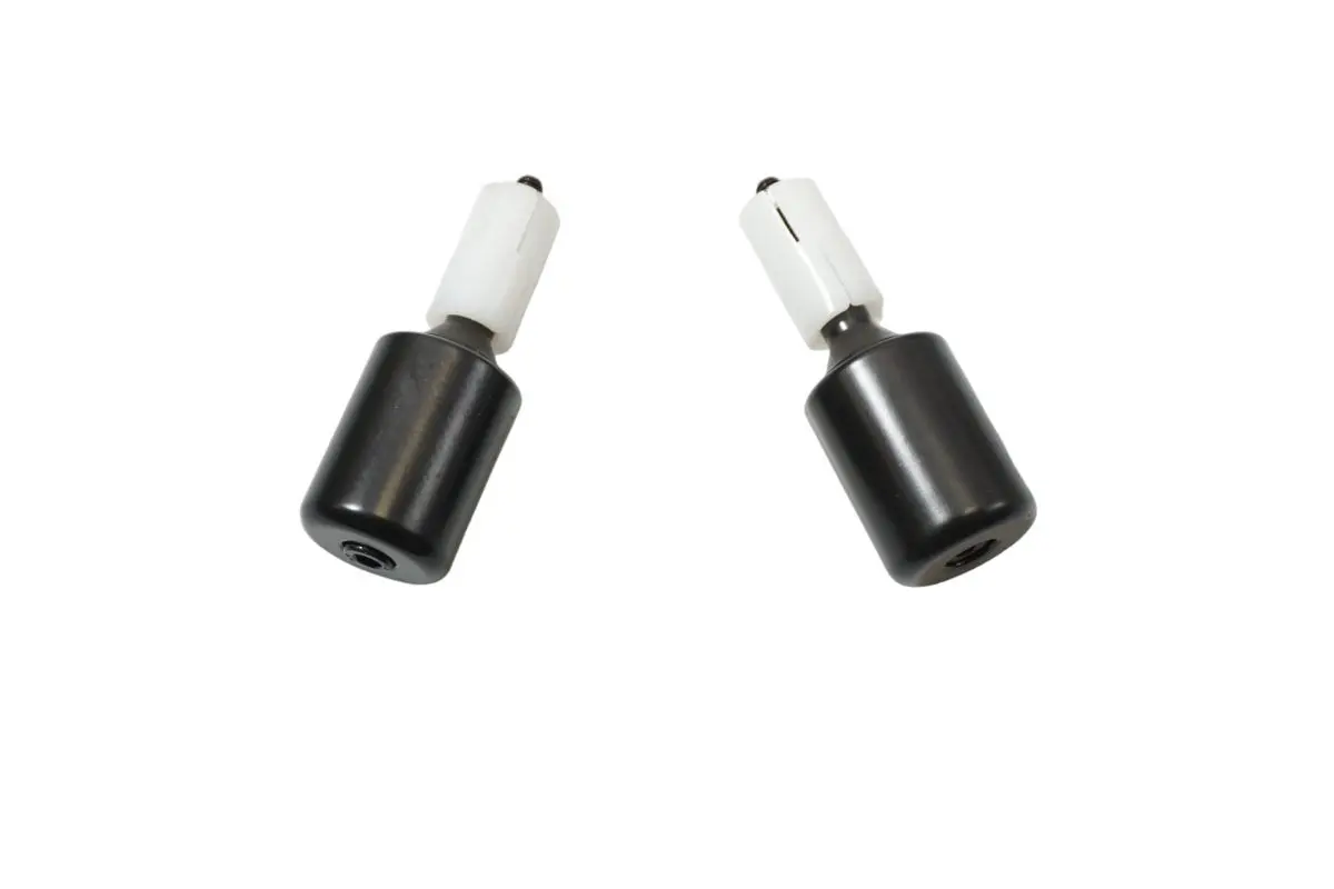BUZZETTI koncovky/závažíčka řidítek průměr 17,5mm barva černá ( )