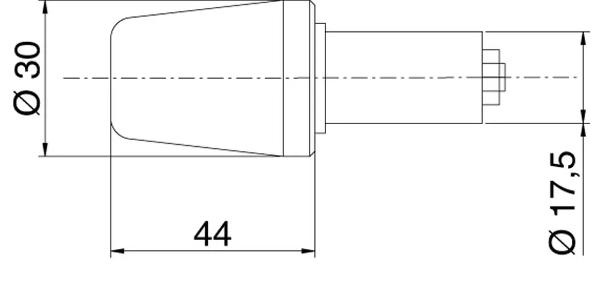 BUZZETTI koncovky/závažíčka řidítek průměr 17,5mm barva černá (BUZZETTI koncovky/závažíčka řidítek průměr 17,5mm barva černá)