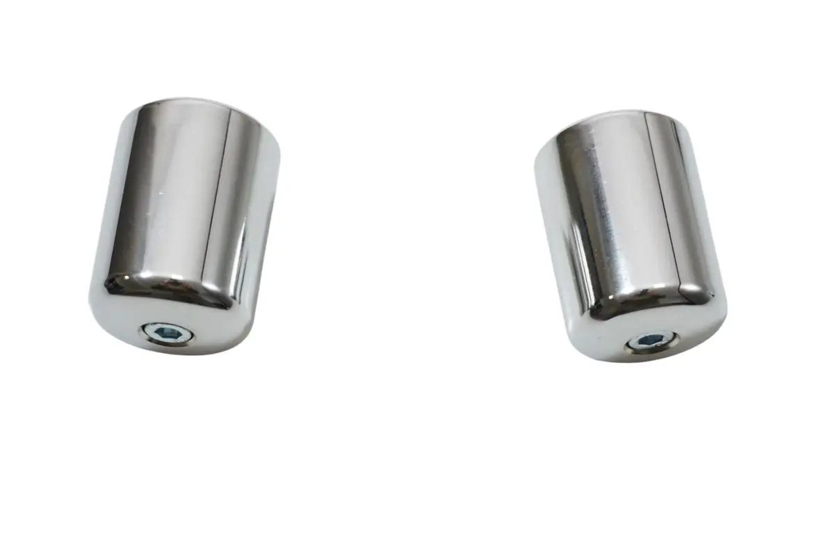 BUZZETTI koncovky/závažíčka řidítek průměr 36mm X 48mm barva chrom (BUZZETTI koncovky/závažíčka řidítek průměr 36mm X 48mm barva chrom)