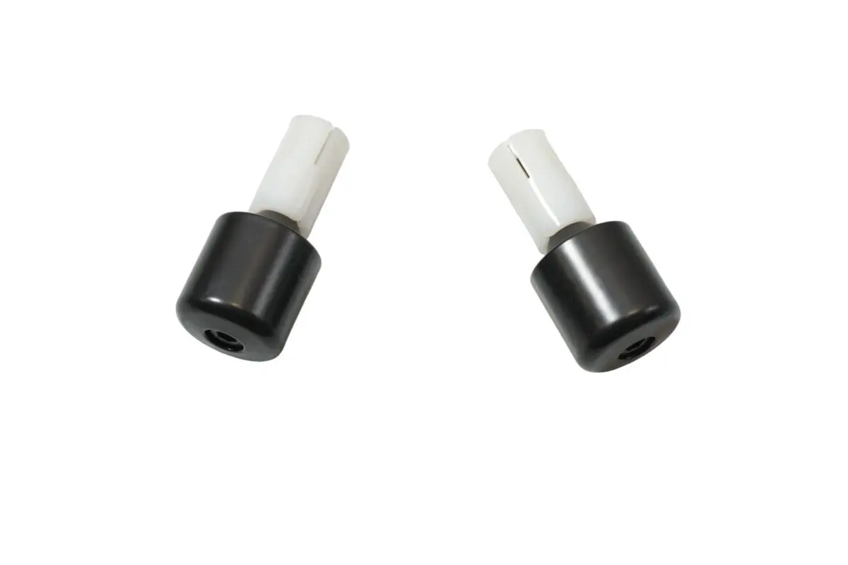 BUZZETTI koncovky/závažíčka řidítek průměr 17,5mm barva černá ( )