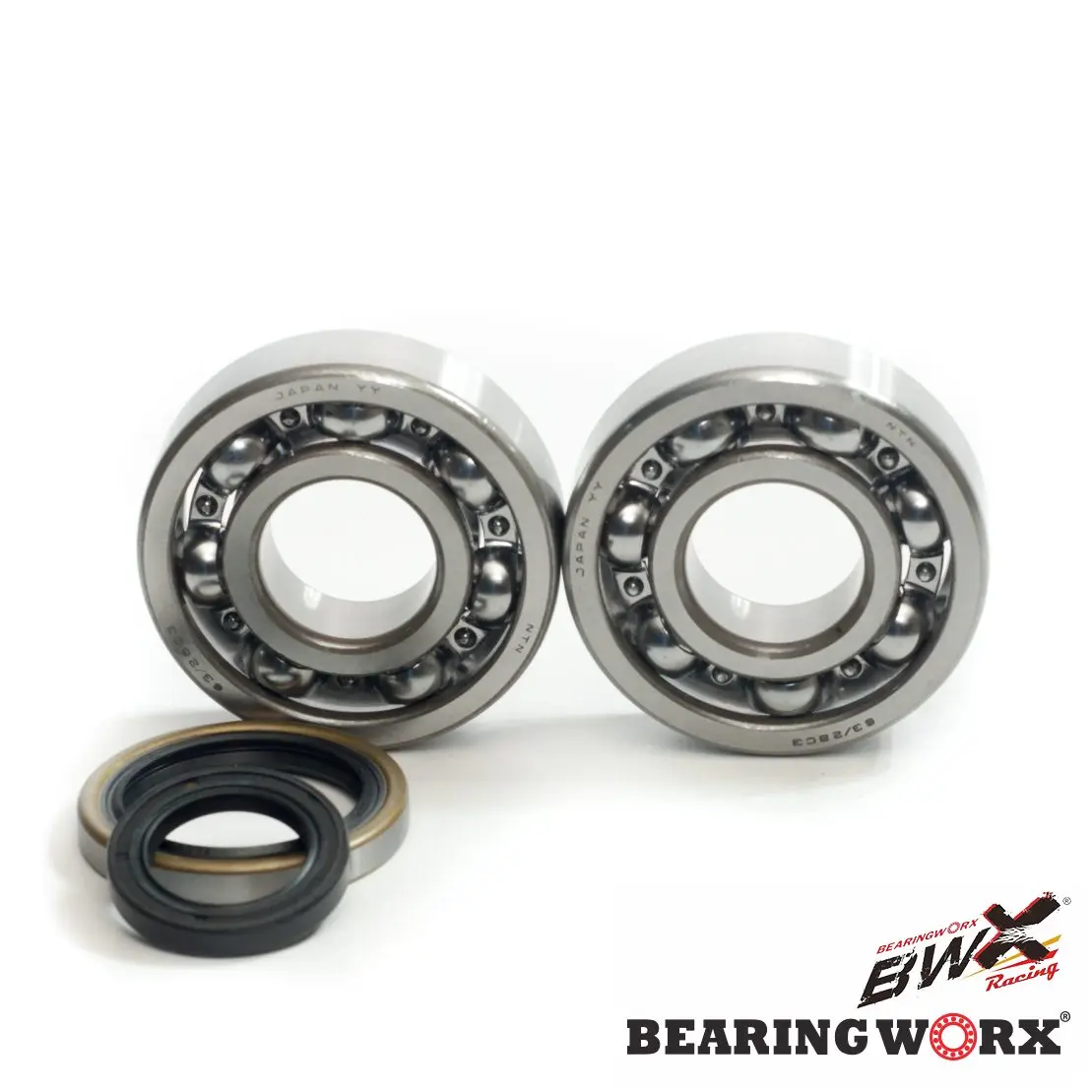 BEARING WORX ložiska klikové hřídele s těsněním SUZUKI RM 250 96-02 (NTN) vyrobeno v Japonsku (24-1021) ( )