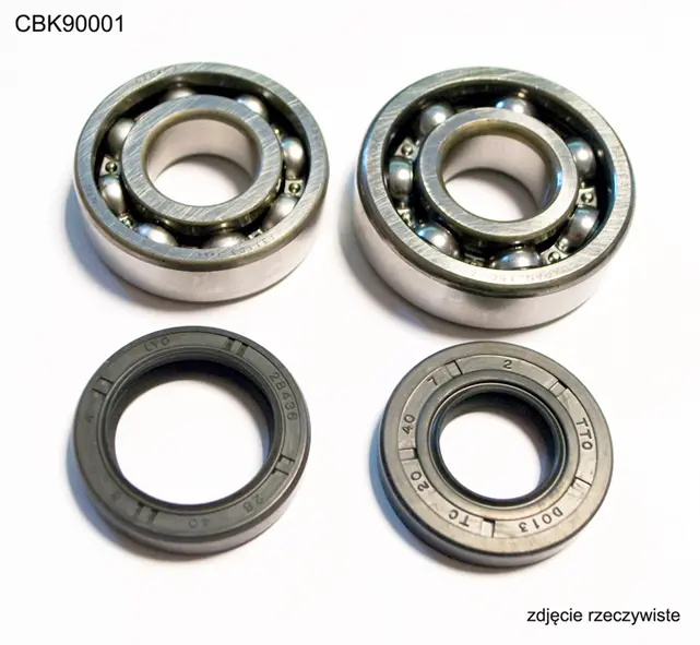 BEARING WORX ložiska klikové hřídele s těsněními YAMAHA YZ 80/85 93-18 (NTN) vyrobeno v Japonsku (24-1023) (BEARING WORX ložiska klikové hřídele s)