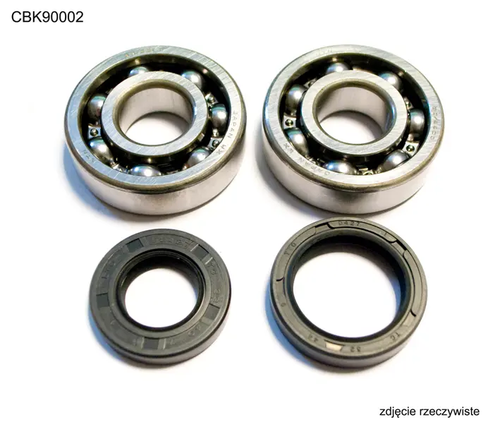 BEARING WORX ložiska klikové hřídele s těsněními YAMAHA YZ 125 86-00 (NTN) vyrobeno v Japonsku, 24-1024 (BEARING WORX ložiska klikové hřídele s)