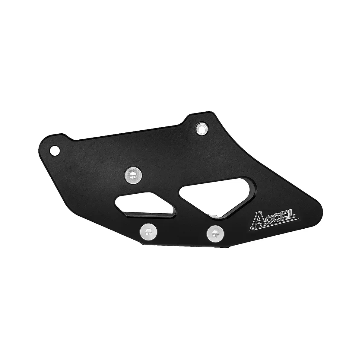 ACCEL vodítko řetězu komplet KTM SX/ SX-F / XC / XC-F '23-'25, HUSQVARNA TC / TX / FC / FX '23-'25, (A4600407000) barva černá (ACCEL vodítko řetězu)