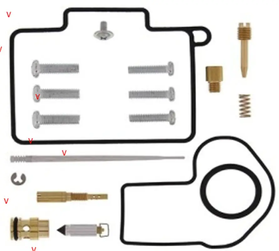 BEARING WORX sada na opravu karburátoru HONDA CR 250R 04, (26-1163) ( )