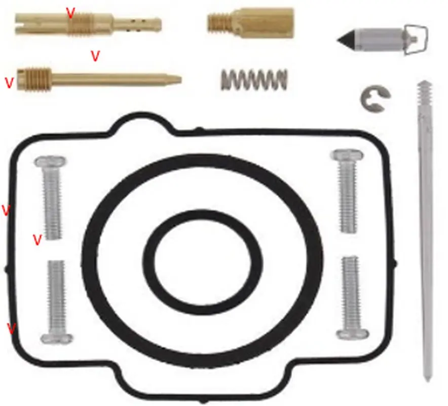 BEARING WORX sada na opravu karburátoru HONDA CR 250R 00, (26-1166) (BEARING WORX sada na opravu karburátoru HONDA CR 250R 00, (26-1166))