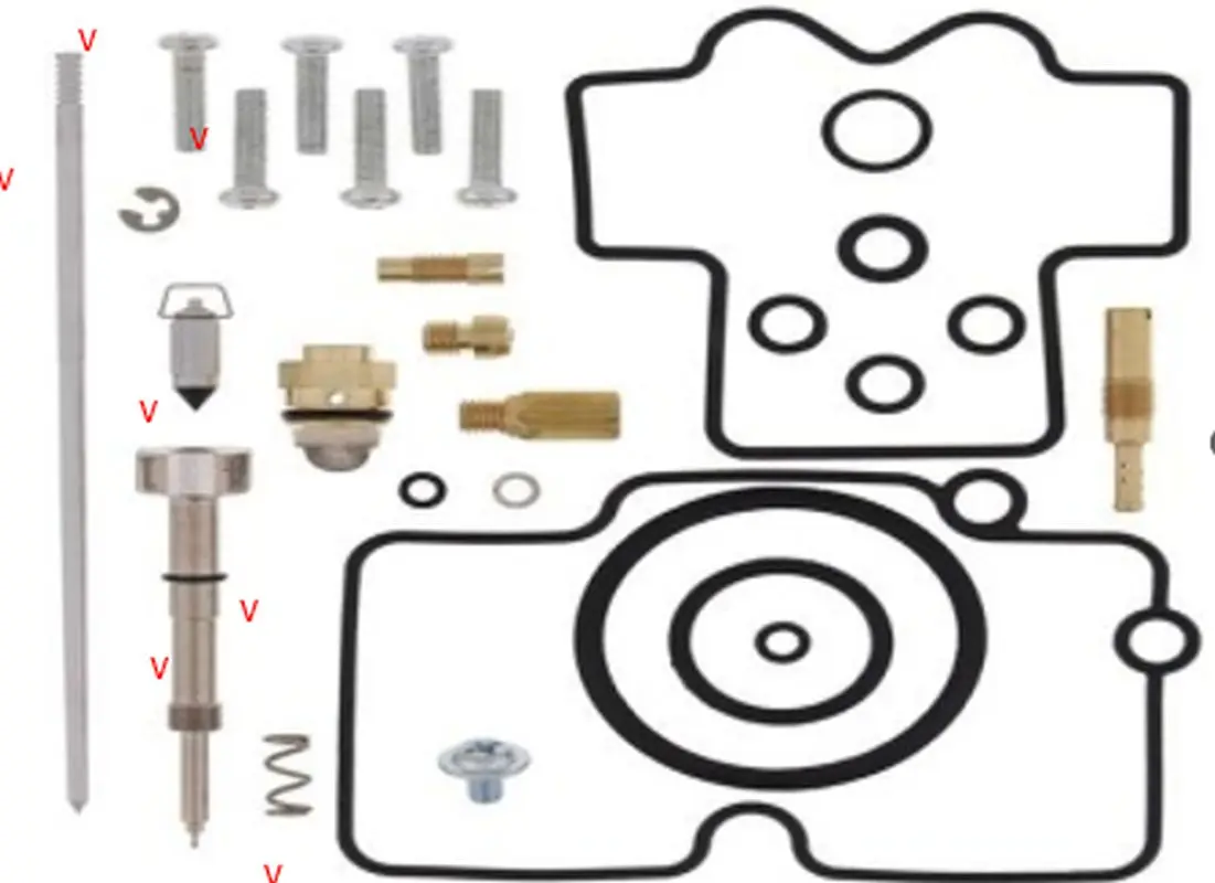 BEARING WORX sada na opravu karburátoru HONDA CRF 450R 03, (26-1461) (BEARING WORX sada na opravu karburátoru HONDA CRF 450R 03, (26-1461))