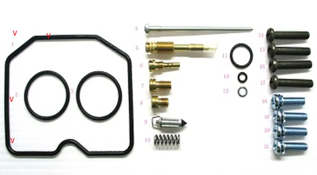 BEARING WORX sada na opravu karburátoru KAWASAKI KLF 300C BAYOU 89-96 (26-1226) (BEARING WORX sada na opravu karburátoru KAWASAKI KLF 300C BAYOU)