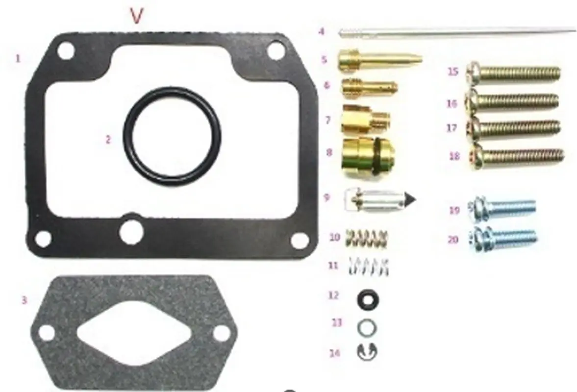 BEARING WORX sada na opravu karburátoru SUZUKI RM 80 86-95 (26-1115) (BEARING WORX sada na opravu karburátoru SUZUKI RM 80 86-95 (26-1115))