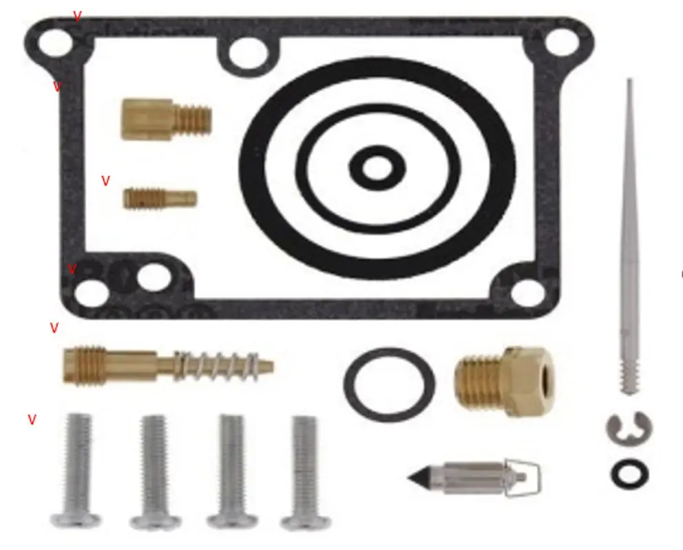 BEARING WORX sada na opravu karburátoru YAMAHA YZ 80 86-92 (26-1335) (BEARING WORX sada na opravu karburátoru YAMAHA YZ 80 86-92 (26-1335))