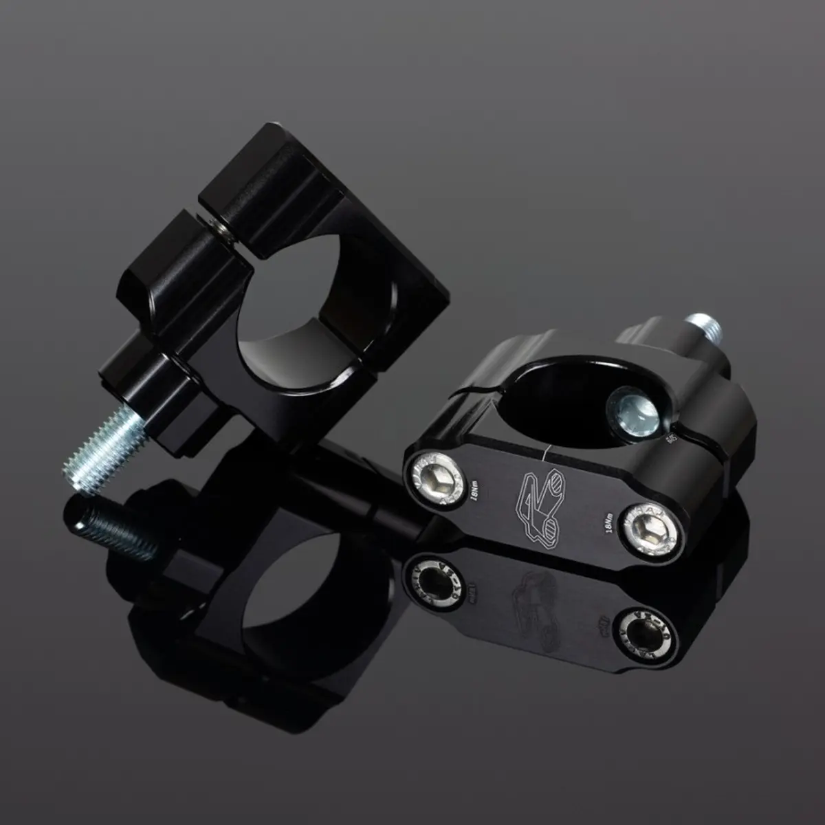 RENTHAL držák řídítek 36mm pro řídítka FATBAR 36 KTM EXC/XC '12-'22; HUSQVARNA FE/TE '18-'22; GAS GAS '22 ( )