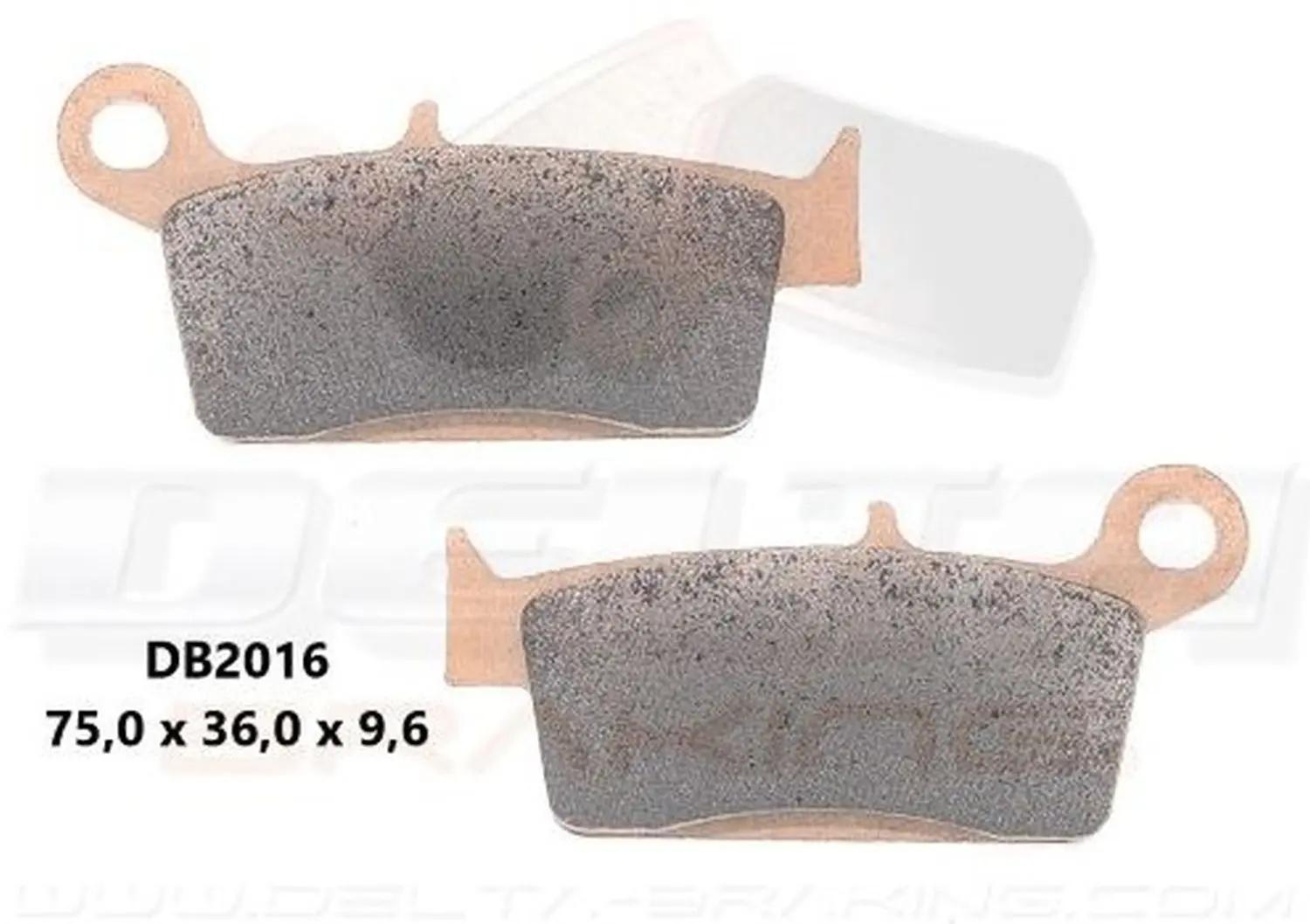 DELTA BRAKING brzdové destičky KH233, KH131/3 ( )