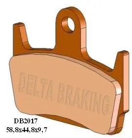 DELTA BRAKING brzdové destičky KH234 (DELTA BRAKING brzdové destičky KH234)