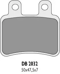 DELTA BRAKING brzdové destičky KH350 - nahrazuje DB2032MX-D (DELTA BRAKING brzdové destičky KH350 - nahrazuje DB2032MX-D)