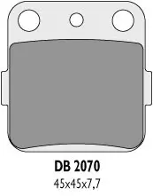 DELTA BRAKING brzdové destičky KH84 - nahrazuje DB2070MX-D a DB2070QD-D (DELTA BRAKING brzdové destičky KH84 - nahrazuje DB2070MX-D a DB2070QD-D)