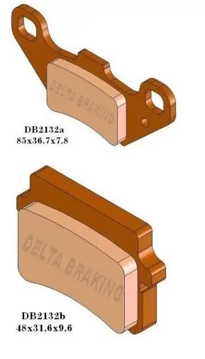 DELTA BRAKING brzdové destičky KH416 - nahrazuje DB2132MX-D a DB2132QD-D (DELTA BRAKING brzdové destičky KH416 - nahrazuje DB2132MX-D a DB2132QD-D)