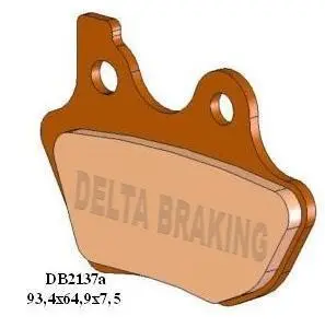 DELTA BRAKING brzdové destičky KH299 (DELTA BRAKING brzdové destičky KH299)