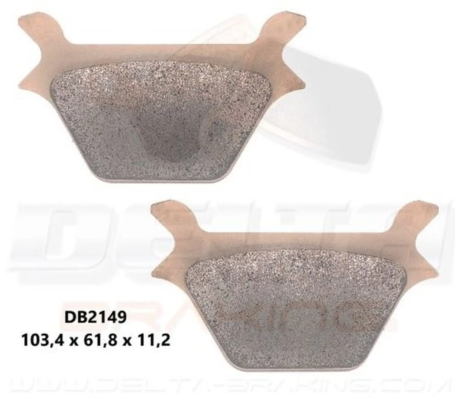 DELTA BRAKING brzdové destičky KH200 ( )