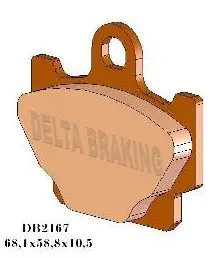 DELTA BRAKING brzdové destičky KH81 - nahrazuje DB2167MX-D a DB2167QD-D (DELTA BRAKING brzdové destičky KH81 - nahrazuje DB2167MX-D a DB2167QD-D)