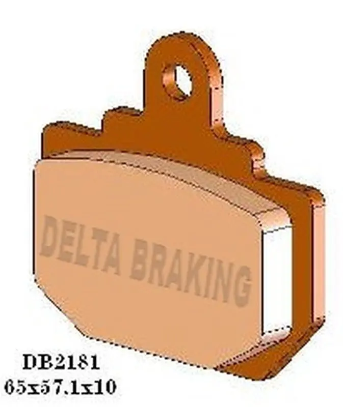 DELTA BRAKING brzdové destičky KH111 zadní HONDA FL 350R ODYSSEY 85-87, PILOT 400 R/RK/RL 89-93 ( )