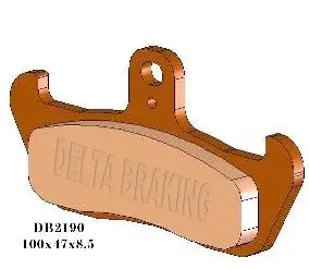 DELTA BRAKING brzdové destičky KH134 - nahrazuje DB2190MX-D a DB2190QD-D (DELTA BRAKING brzdové destičky KH134 - nahrazuje DB2190MX-D a DB2190QD-D)