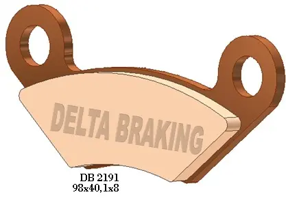 DELTA BRAKING brzdové destičky KH483 QUADZILLA - nahrazuje DB2191QD-D a DB2191MX-D (DELTA BRAKING brzdové destičky KH483 QUADZILLA - nahrazuje)