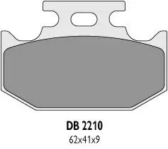 DELTA BRAKING brzdové destičky KH152, KH152/2 - nahrazuje DB2210MX-D a DB2210QD-D (DELTA BRAKING brzdové destičky KH152, KH152/2 - nahrazuje)