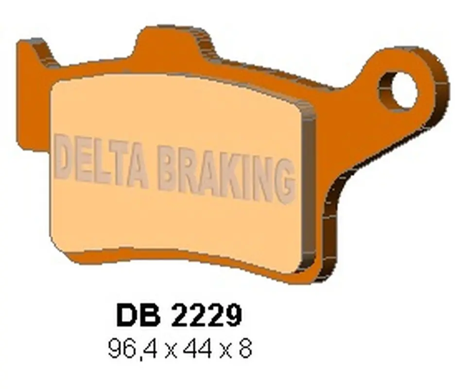DELTA BRAKING brzdové destičky KH631 zadní CAN-AM SPYDER 1000 13-21, SPYDER 1330 15-21 (DELTA BRAKING brzdové destičky KH631 zadní CAN-AM SPYDER 1000)