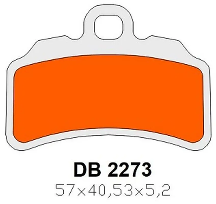 DELTA BRAKING brzdové destičky přední MONTESA 4 COTA 260 19-20, COTA 301 RR 21-22, TRS ONE 125, ONE 125/250/280/300 RR 19-21 ( )