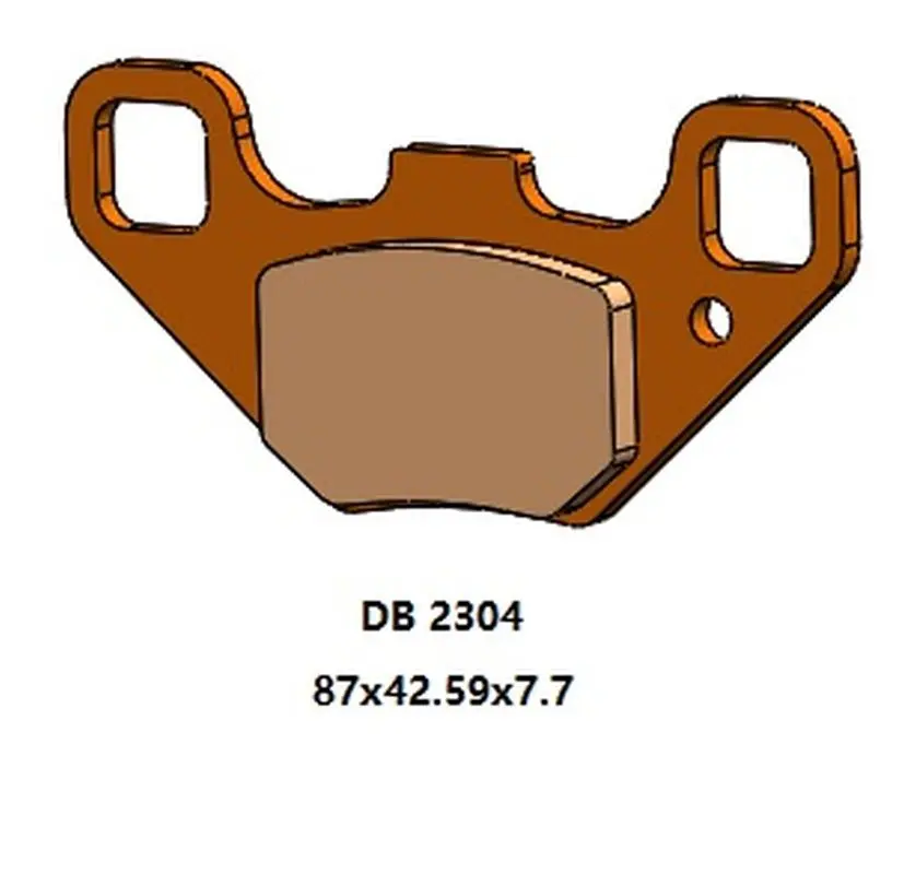 DELTA BRAKING brzdové destičky KH490 přední POLARIS RZR 170 09-21 ( )