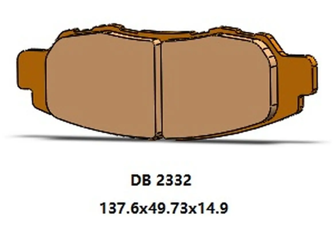 DELTA BRAKING brzdové destičky KH670 zadní POLARIS SLINGSHOT 2000 15-18 ( )