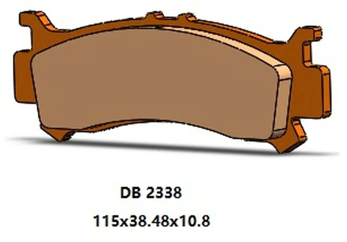 DELTA BRAKING brzdové destičky KH701 levý přední HONDA SXS 1000 PIONEER 16-22, SXS 1000 TALON 19-22 ( )