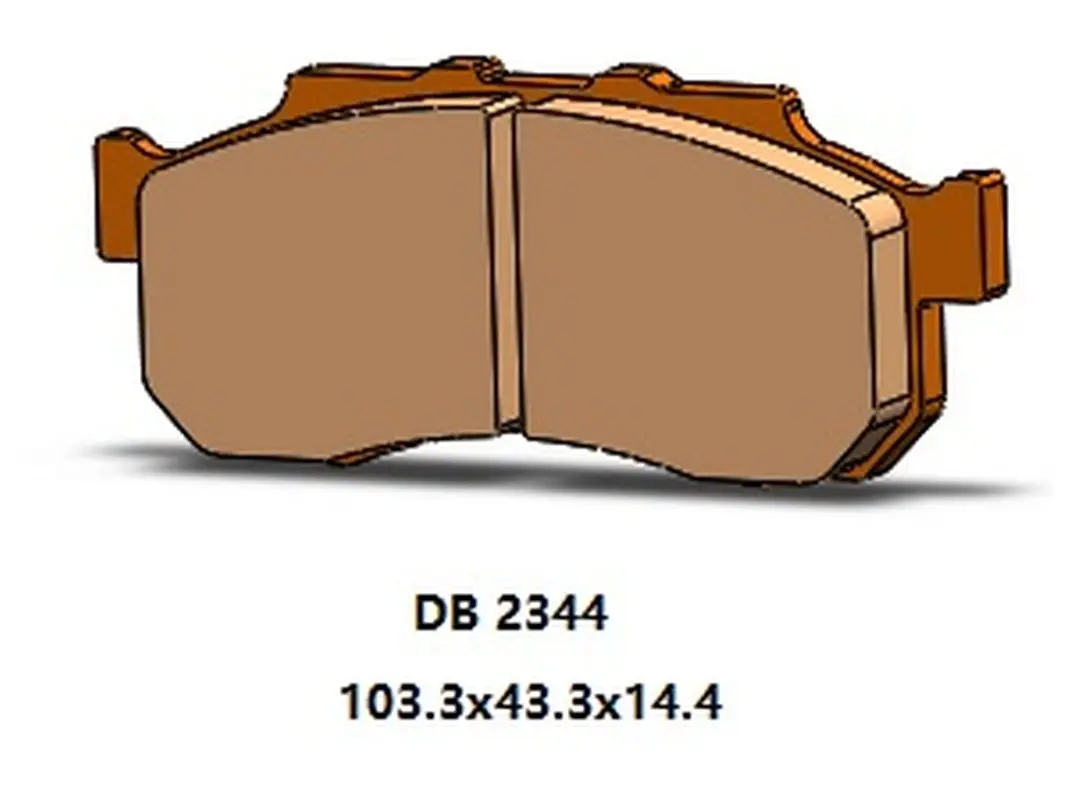 DELTA BRAKING brzdové destičky KH712 přední HONDA SXS 500 PIONEER 15-22, SXS 520 PIONEER 21-22, SXS 700 PIONEER 16-22 ( )