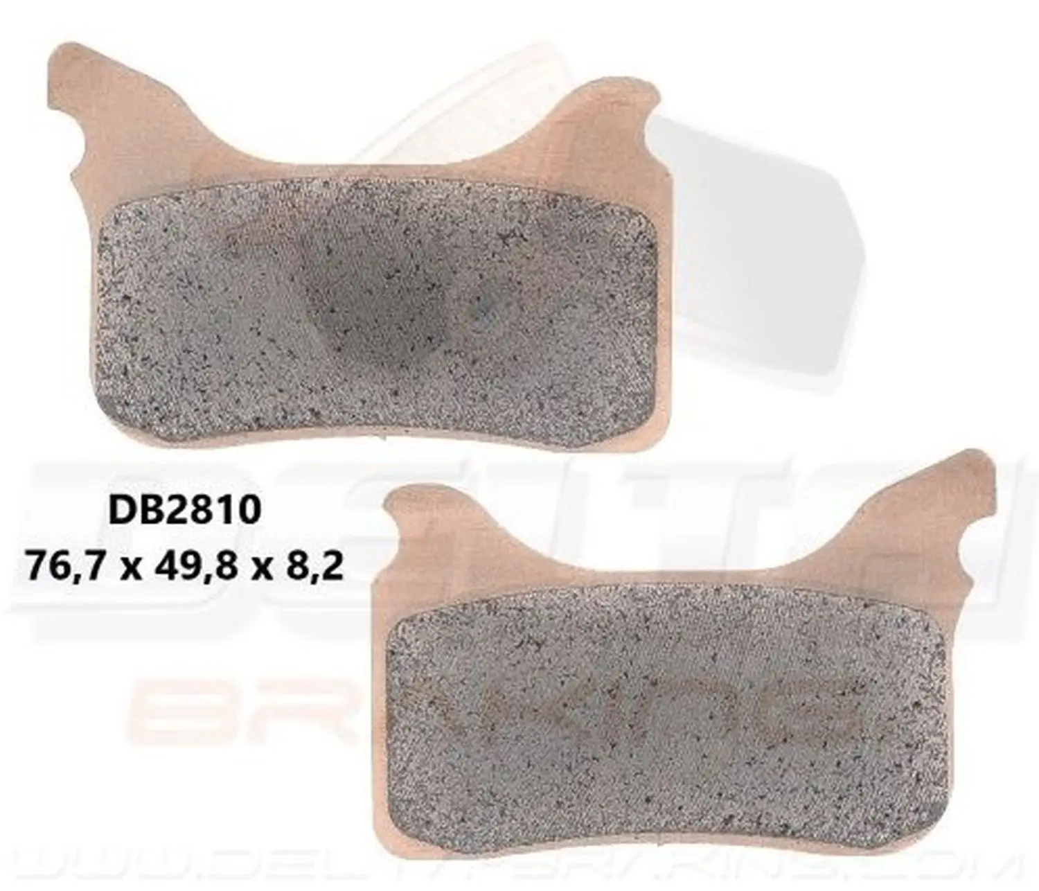 DELTA BRAKING brzdové destičky KH405 SUPERMOTO přední ( )