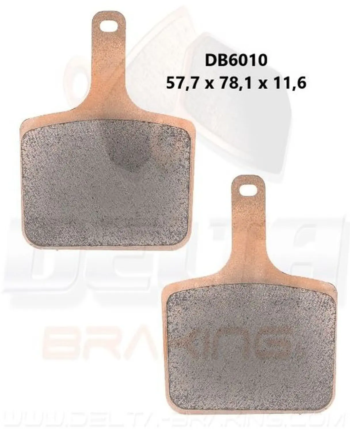 DELTA BRAKING brzdové destičky POLARIS 340/440/500/550/600/700/800 (DELTA BRAKING brzdové destičky POLARIS 340/440/500/550/600/700/800)