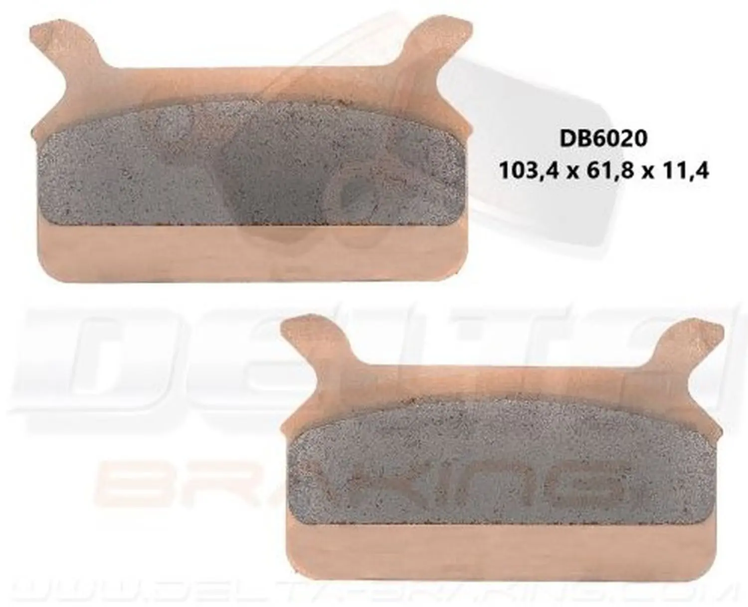 DELTA BRAKING brzdové destičky POLARIS 120/500/600/700/800 ( )
