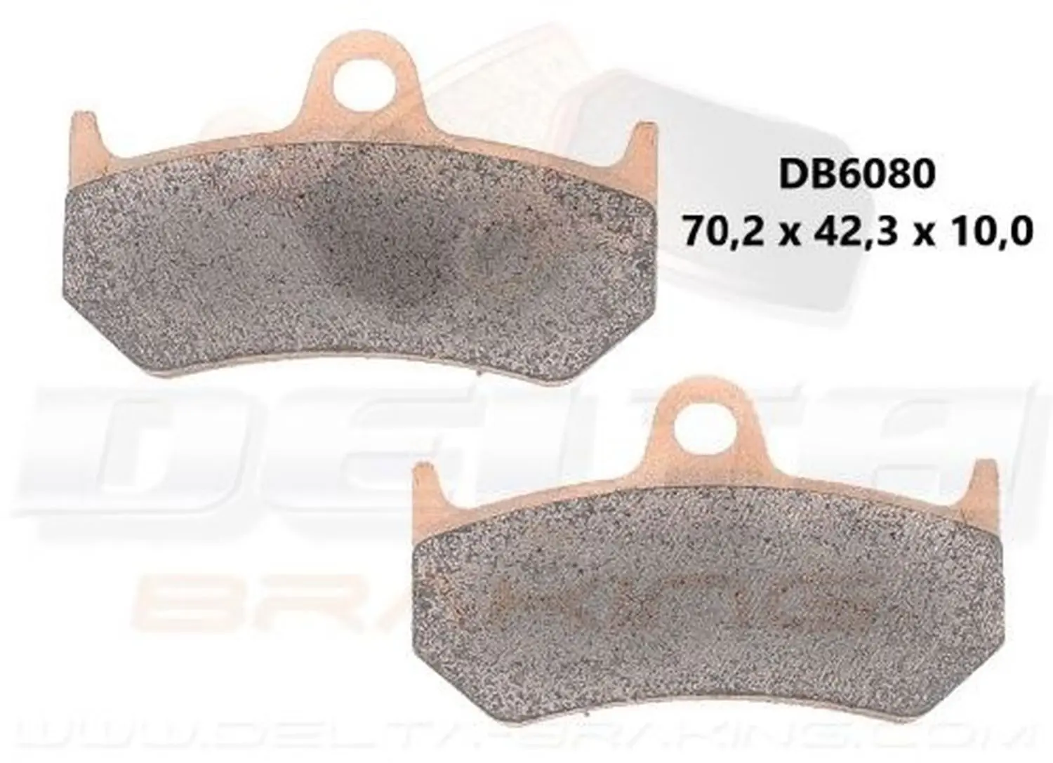 DELTA BRAKING brzdové destičky YAMAHA SNOWMOBILE (DELTA BRAKING brzdové destičky YAMAHA SNOWMOBILE)