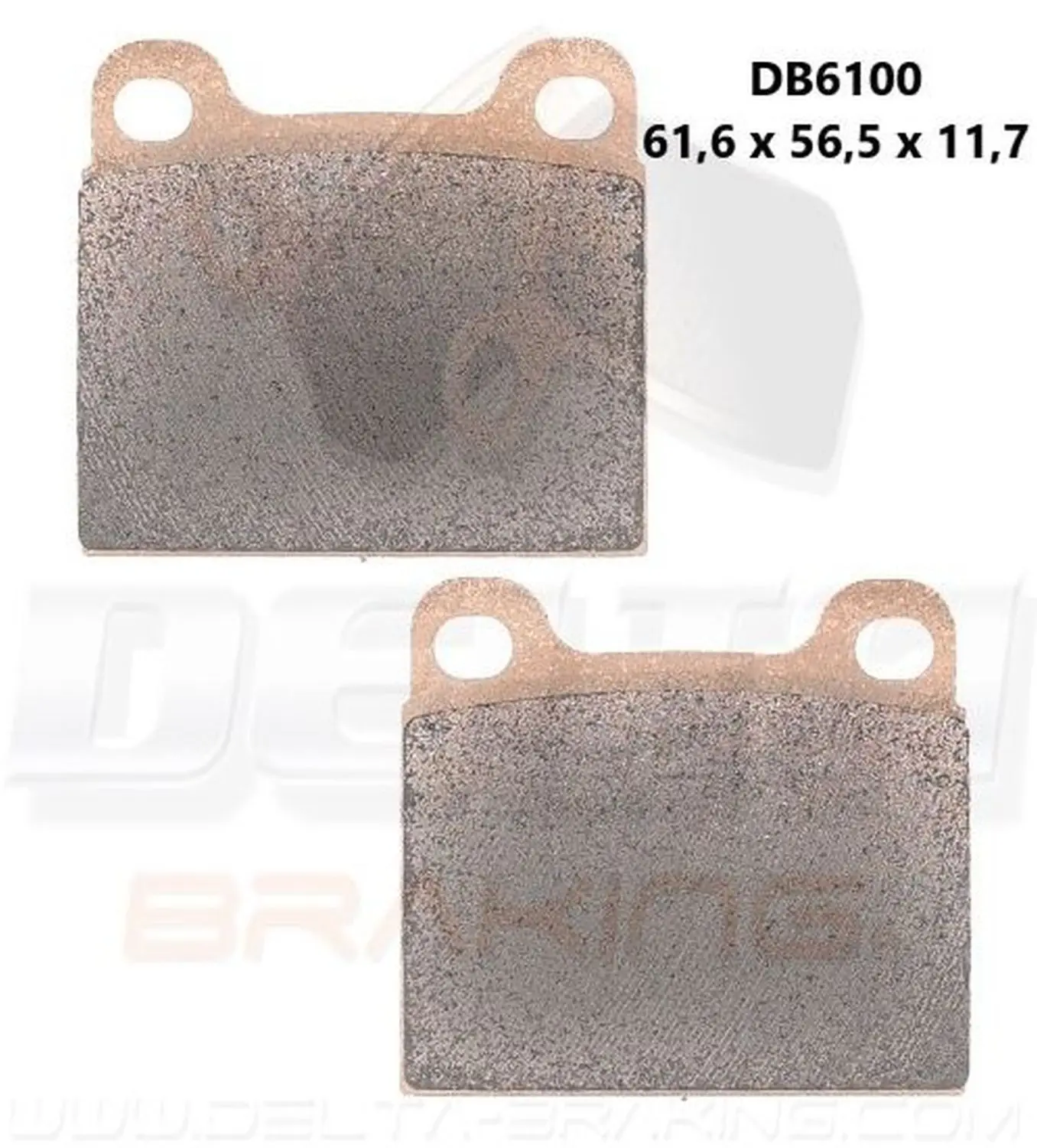 DELTA BRAKING brzdové destičky SKI DOO SNOWMOBILE (DELTA BRAKING brzdové destičky SKI DOO SNOWMOBILE)