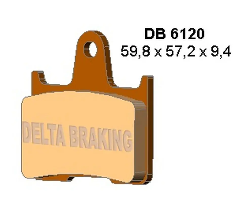 DELTA BRAKING brzdové destičky YAMAHA SNOWMOBILE (DELTA BRAKING brzdové destičky YAMAHA SNOWMOBILE)