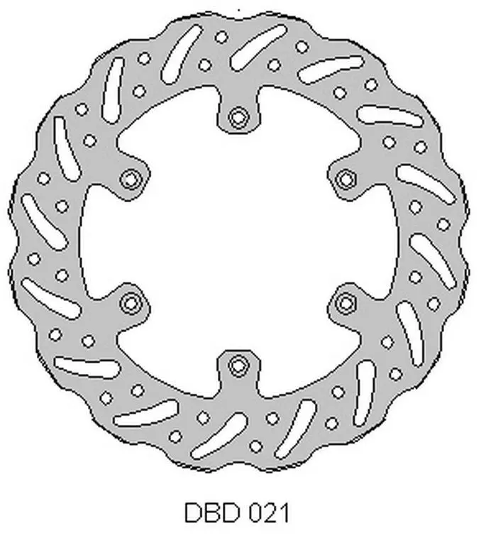 DELTA BRAKING přední brzdový kotouč SUZUKI RM 125 88-10, RM 250 88-10, DRZ 250 01-07, YAMAHA YZ 125 01-16, YZ/YZF/WR 250 01-16, WRF/YZF 426/450 02-16,