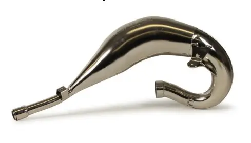 DEP PIPES difuzor/komora/rezonanční trubice poniklovaná (FRONT EXHAUST PIPE NICKEL): HONDA CR 125 '90-'97 ( )