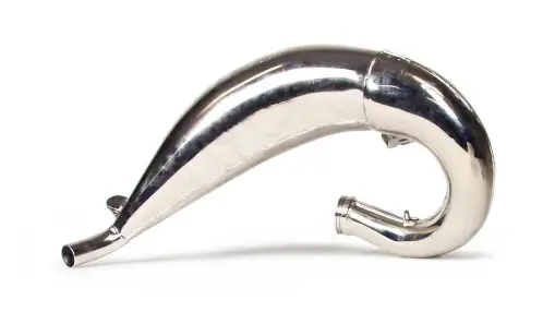 DEP PIPES difuzor/komora/rezonanční trubice poniklovaná (FRONT EXHAUST PIPE NICKEL): KTM 125/144/150 '07-'10 (na objednávku) (DEP PIPES)