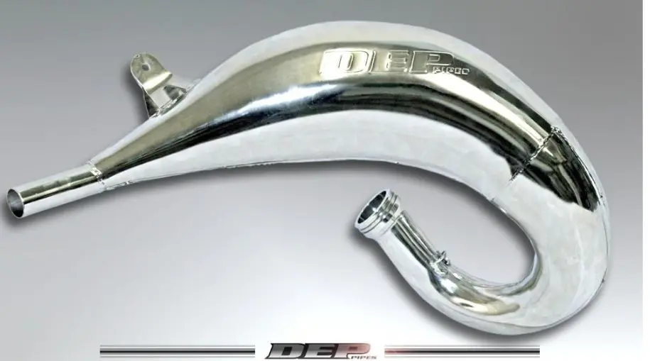 DEP PIPES difuzor/komora/rezonanční trubice poniklovaná (FRONT EXHAUST PIPE NICKEL): KTM SX/EXC 125/150 '11-'15, HUSQVARNA TC/TE 125 '15-'16 ( )