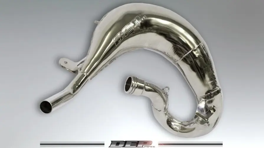 DEP PIPES rezonanční trubice poniklovaná (FRONT EXHAUST PIPE NICKEL): KTM SX 85 '18-'21, HUSQVARNA TC 85 '18-'21 ( )