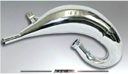 DEP PIPES EXPANSION PIPE difuzor/komora/rezonanční trubice poniklovaná (FRONT EXHAUST PIPE NICKEL): YAMAHA YZ125, YZ 125 '01-'21 (DEP PIPES EXPANSION)