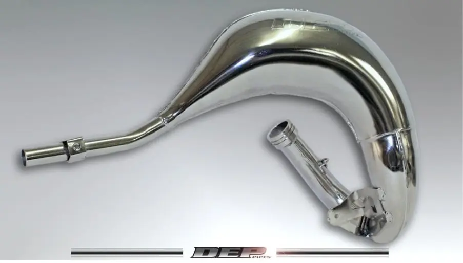 DEP PIPES EXPANSION PIPE difuzor/komora/rezonanční trubice poniklovaná (FRONT EXHAUST PIPE NICKEL): YAMAHA YZ 85 '02-'18 (DEP PIPES EXPANSION PIPE)