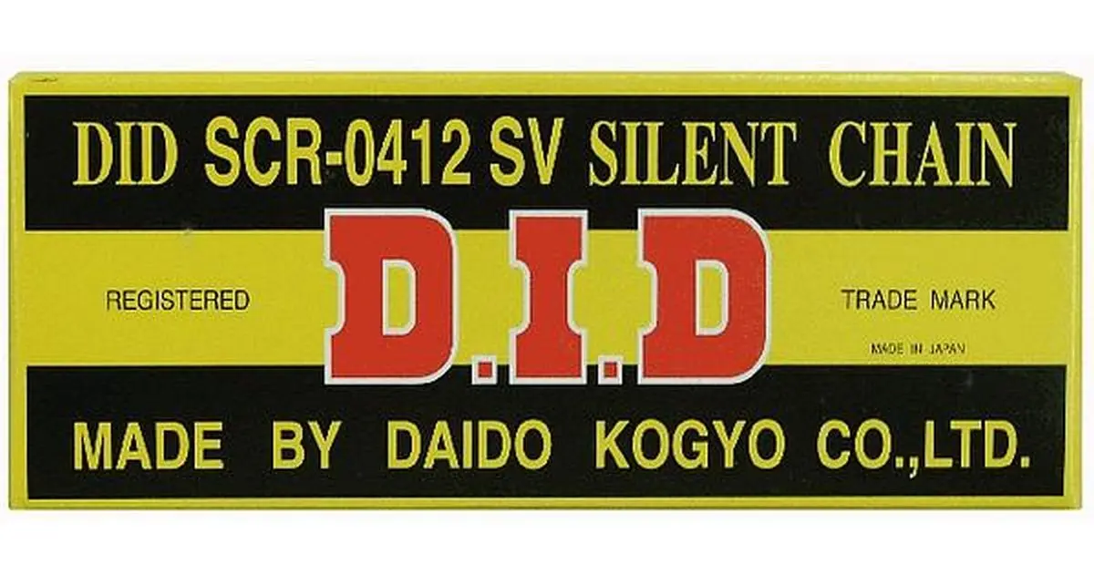 DID rozvodový řetěz SCR0412SV-116 (116-článků) zavřený spojený (DID rozvodový řetěz SCR0412SV-116 (116-článků) zavřený spojený)